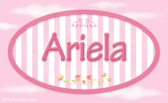Nombre Ariela - Nombre decorativo, Imagen Significado de Ariela - Nombre decorativo