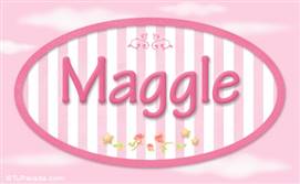 Maggle - Nombre decorativo