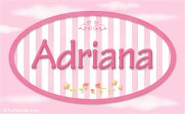 Adriana, nombre para niñas