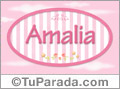 Amalia - Nombre decorativo
