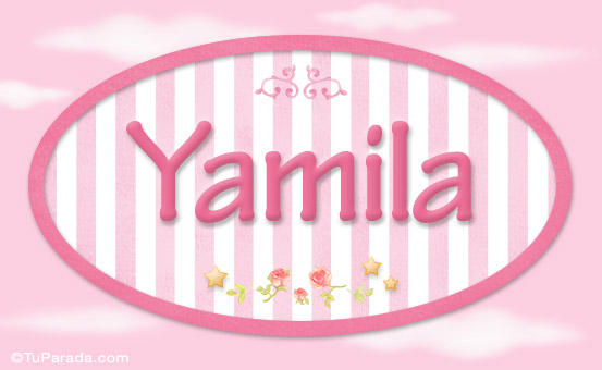 Yamila - Nombre decorativo