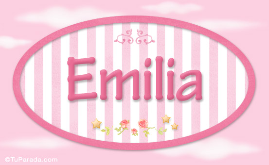 Emilia - Nombre decorativo