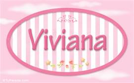 Viviana - Nombre decorativo