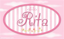 Rita - Nombre decorativo