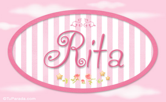 Rita - Nombre decorativo