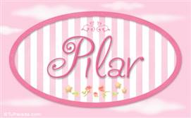 Pilar - Nombre decorativo