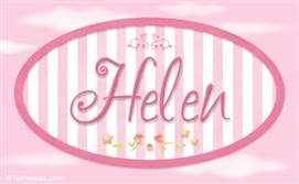 Helen -Nombre decorativo