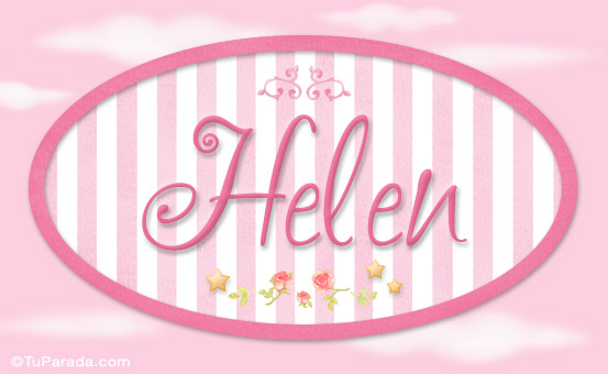 Helen -Nombre decorativo