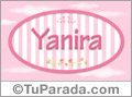 Yanira - Nombre decorativo