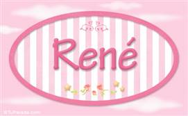 René - Nombre decorativo