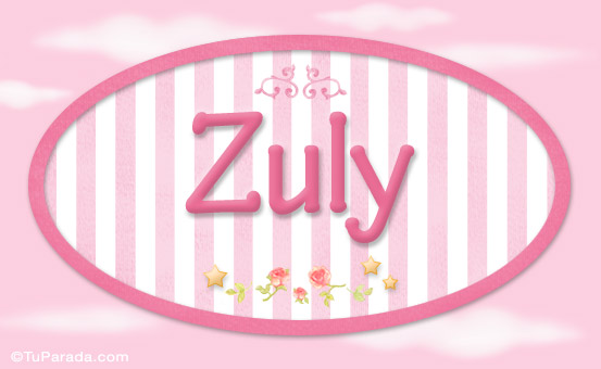 Zuly - Nombre decorativo