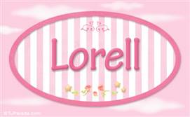 Lorell - Nombre decorativo