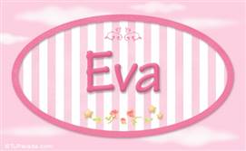 Eva - Nombre decorativo
