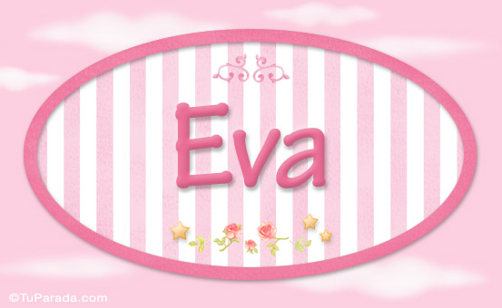 Eva - Nombre decorativo