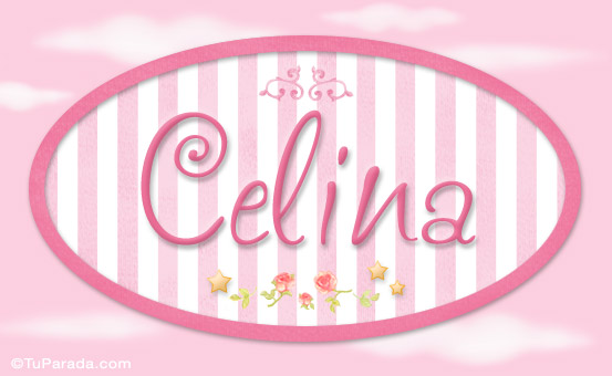 Celina - Nombre decorativo