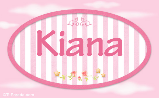 Nombre Kiana - Nombre decorativo, Imagen Significado de Kiana - Nombre decorativo