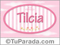 Tilcia - Nombre decorativo