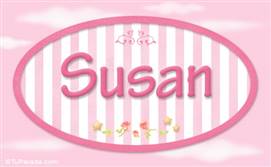 Susan - Nombre decorativo