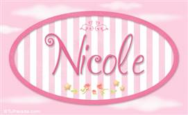 Nicole - Nombre decorativo