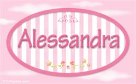 Alessandra, nombre para niñas