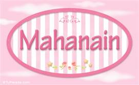 Mahanain - Nombre decorativo