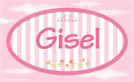 Gisel - Nombre decorativo
