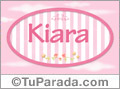 Kiara - Nombre decorativo