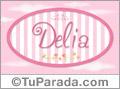 Delia - Nombre decorativo