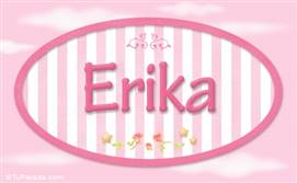Erika - Nombre decorativo