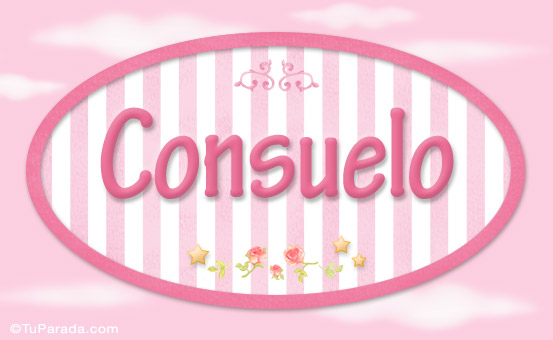 Consuelo - Nombre decorativo