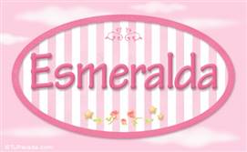 Esmeralda - Nombre decorativo