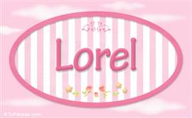 Lorel, nombre para niñas