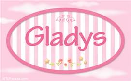 Gladys, nombre para niñas