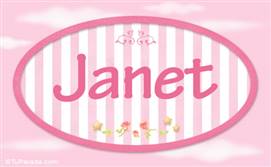 Janet, nombre para niñas