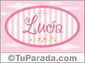 Lucia, nombre para niñas