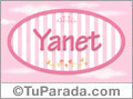 Yanet, nombre para niñas