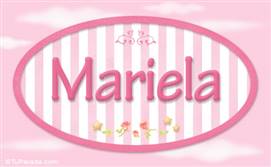 Mariela, nombre para niñas