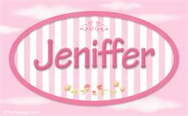 Jeniffer, nombre para niñas