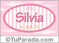 Silvia, nombre para niñas