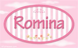 Romina, nombre para niñas