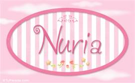 Nuria, nombre para niñas
