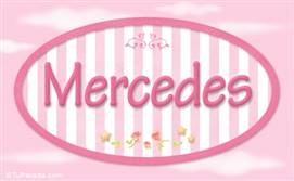 Mercedes, nombre para niñas