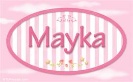 Mayka, nombre para niñas