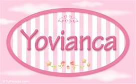 Yovianca, nombre para niñas