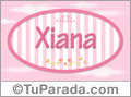 Xiana, nombre para niñas