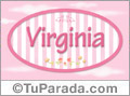 Virginia, nombre para niñas