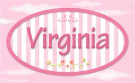 Virginia, nombre para niñas