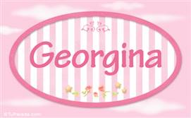 Georgina, nombre para niñas
