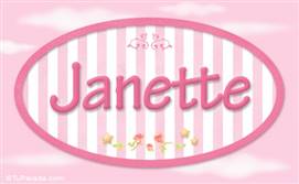 Janette, nombre para niñas