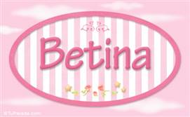 Betina, nombre para niñas